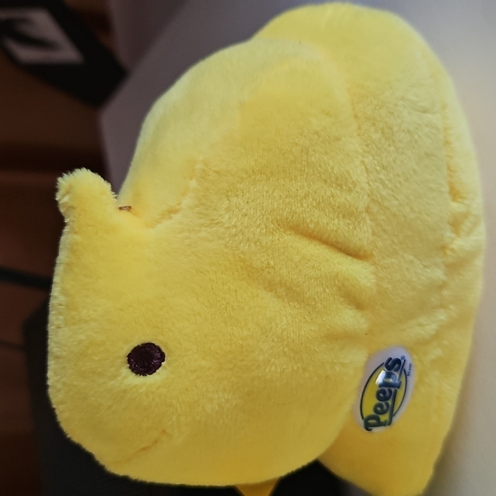 2 Peeps Chick & Bunny Yellow Plush Set - Picture 5 of 10